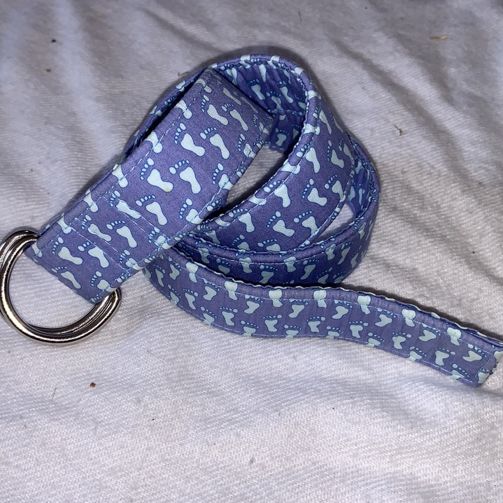 Vineyard Vines d ring belt  TARHEELS UNC University North Carolina unisex SMALL - Picture 4 of 6